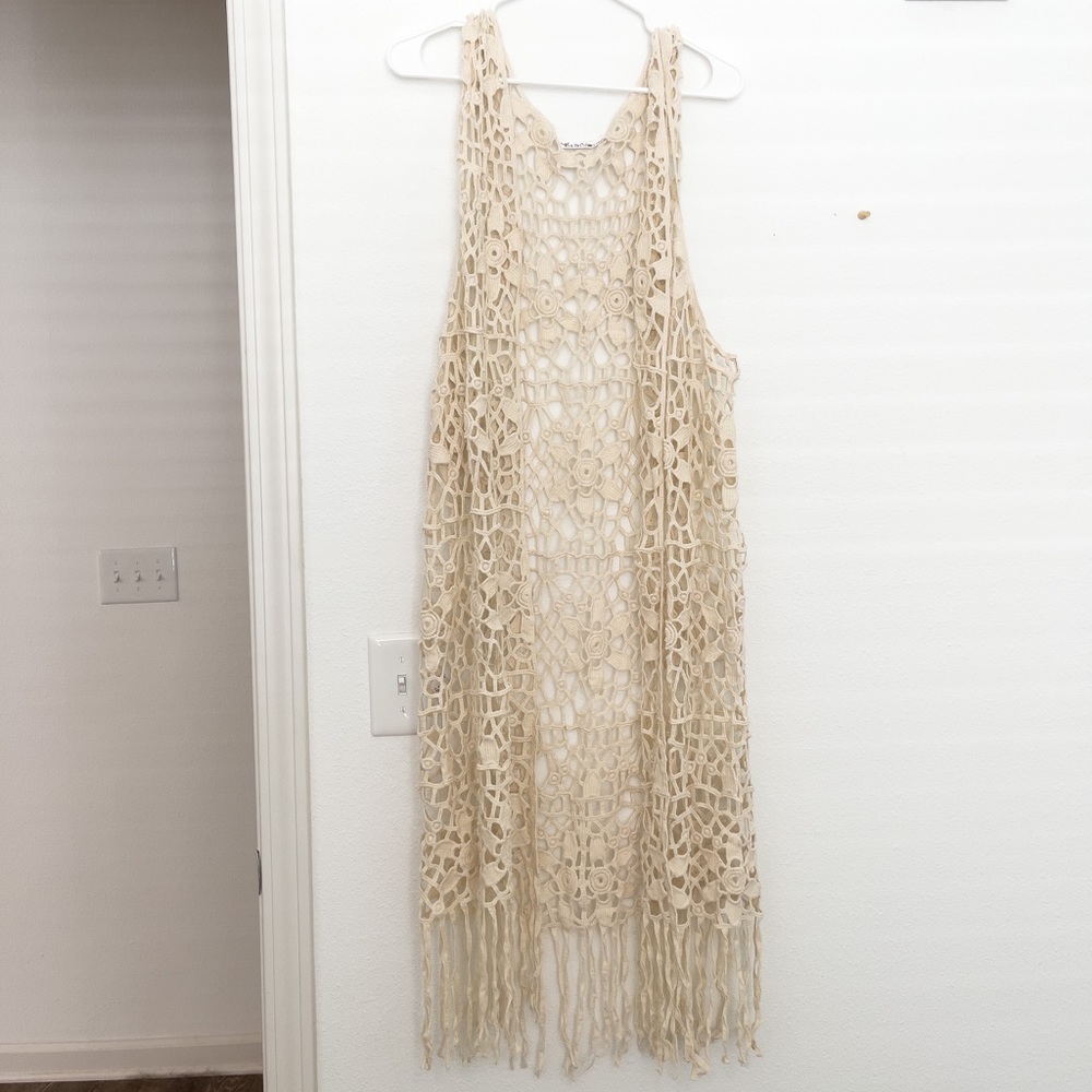 Lace Full-Length Duster